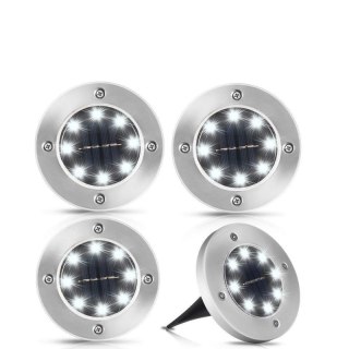 Lampki Solarne Gruntowe LED 4 Szt. VERK GROUP