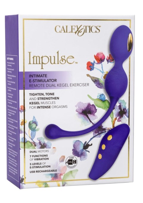 Estim Dual Kegel Exerciser Blue CalExotics