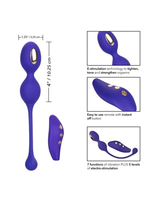 Estim Dual Kegel Exerciser Blue CalExotics
