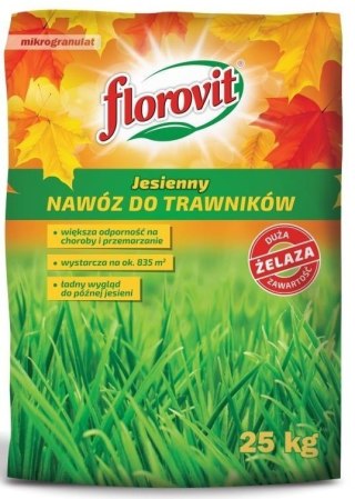 Nawóz Jesienny do Trawnika 25kg Florovit Florovit