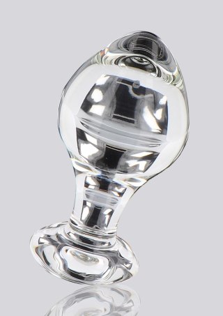 Szklany korek analny Brilliant Star ToyJoy przezroczysty 9 cm TOYJOY