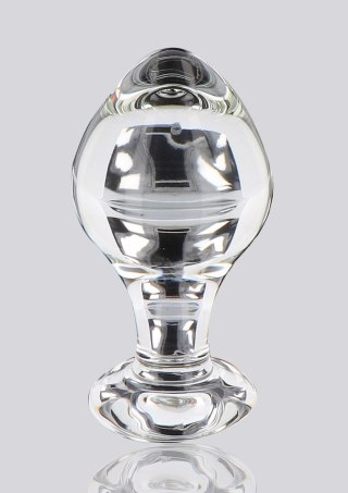 Szklany korek analny Brilliant Star ToyJoy przezroczysty 9 cm TOYJOY