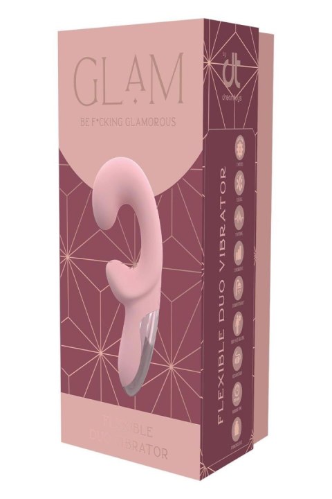 GLAM FLEXIBLE DUO VIBRATOR Dreamtoys