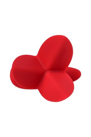 Korek analny ToDo Flower czerwony trzypłatkowy ToDo by TOYFA