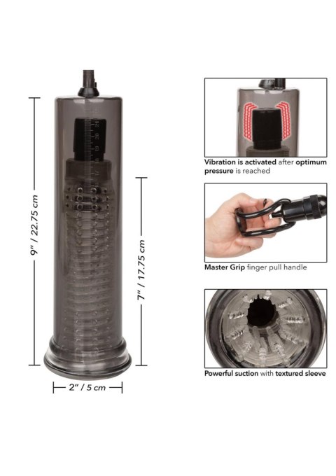 Pompka wibracyjna Calexotics Air Pump czarny USB CalExotics
