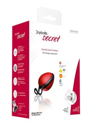 Kulka gejszy Joyballs Secret Single czerwono czarna 6 cm JoyDivision
