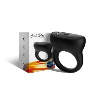 Pierścień wibrujący silikonowy B Series Joy czarny USB 9 funkcji B - Series Joy
