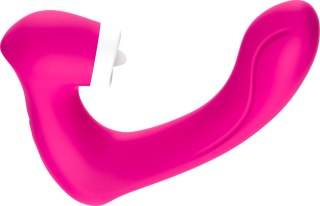 Stymulator silikonowy B Series Joy różowy USB 22 cm B - Series Joy