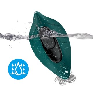 Wibrator silikonowy Leavess zielony 9 funkcji B - Series Joy