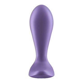 Korek analny wibrujący Satisfyer Intensity Plug fioletowy Bluetooth Satisfyer