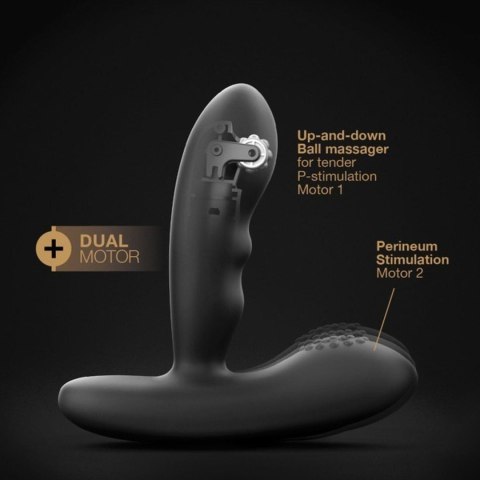 Masażer prostaty Dorcel P Stroker silikonowy pilot USB 9 cm Dorcel