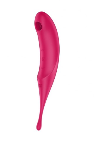Stymulator łechtaczki Satisfyer Twirling Pro czerwony USB Satisfyer