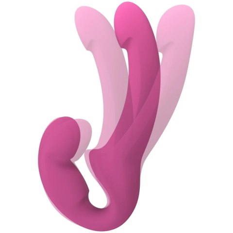 Dildo podwójne Share Lite Fun Factory bez uprzęży czarny 30 cm Fun Factory
