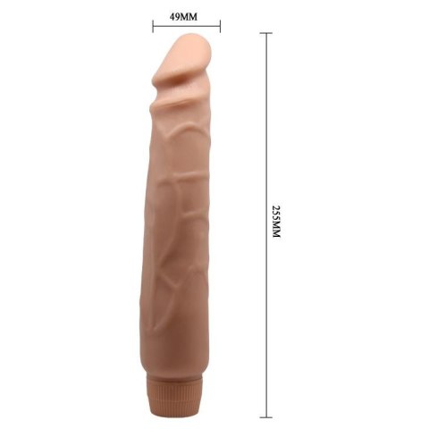 Wibrator realistyczny Baile multispeed miąższowy 25,5 cm BAILE