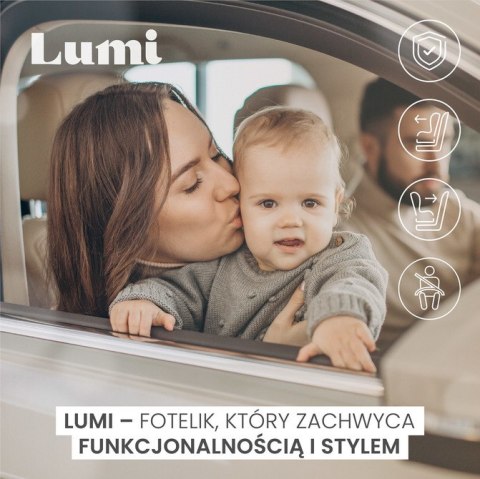 FOTELIK LUMI I-SIZE BEIGE (40-150)