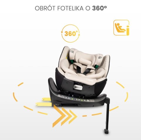 FOTELIK LUMI I-SIZE BEIGE (40-150)