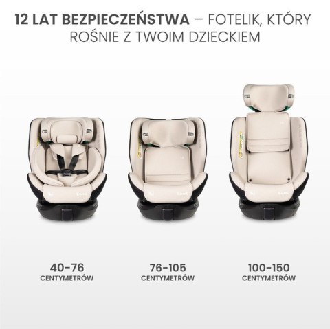 FOTELIK LUMI I-SIZE DARK GREY (40-150)