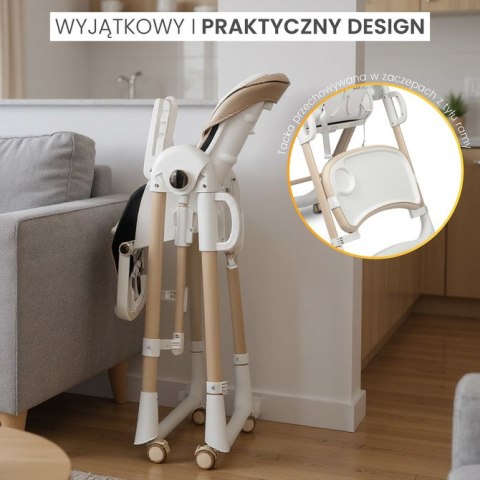 KRZESEŁKO DO KARMIENIA NESTO GREY
