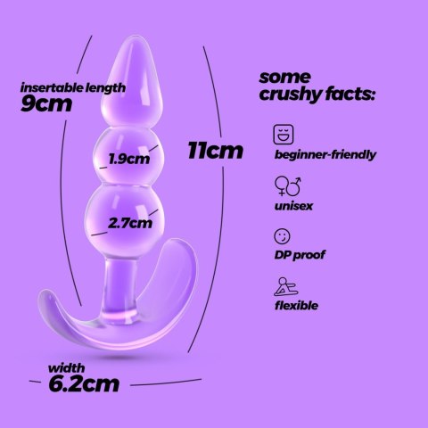 Korek analny Crushious The Plunger 9 cm Crushious
