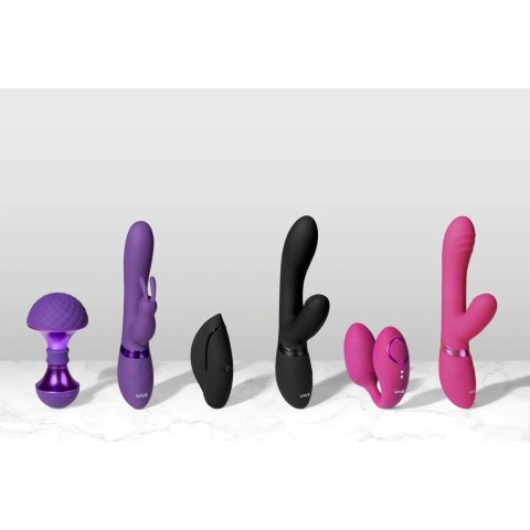 Kyra - Pulse Clitoral Rabbit - Black Vive