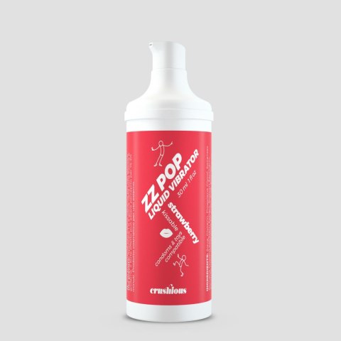 Płyn wibrujący Crushious ZZ Pop truskawkowy 30 ml Crushious