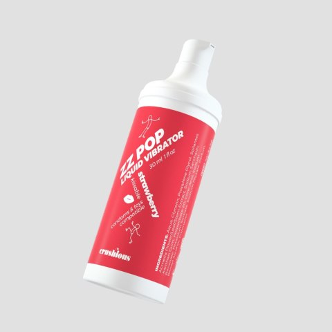 Płyn wibrujący Crushious ZZ Pop truskawkowy 30 ml Crushious