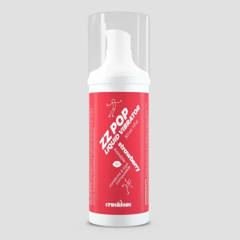 Płyn wibrujący Crushious ZZ Pop truskawkowy 30 ml Crushious