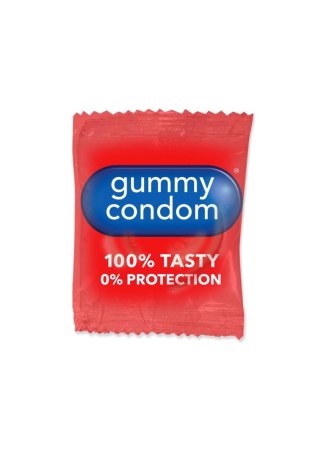 Prezerwatywy cukierkowe Gummy białe Grajmy razem