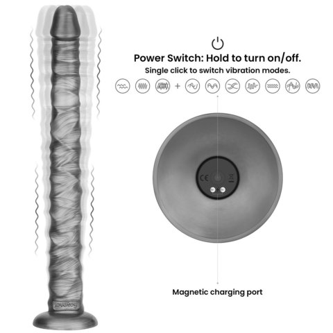 16" King Sized Vibrating Vibrax Slider Lovetoy