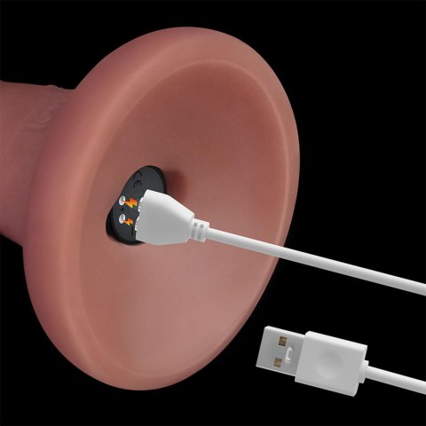 6'' Vibrating Dual Density Power Cock Lovetoy