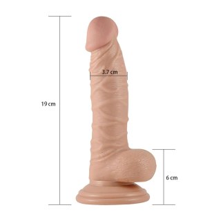 7.5"" Real Extreme Dildo Flesh Lovetoy