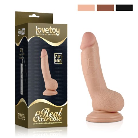 7"" Real Extreme Dildo Flesh Lovetoy