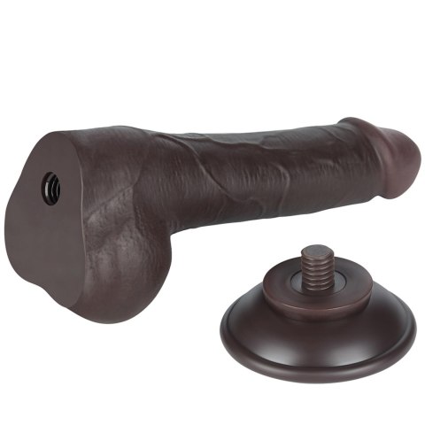 7.5'' Sliding Skin Dual Layer Dong Black Lovetoy