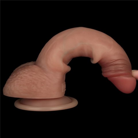 7.5'' Sliding Skin Pro Dual Layer Silicone Dong Lovetoy