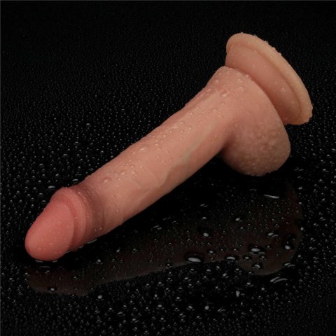 7.5'' Sliding Skin Pro Dual Layer Silicone Dong Lovetoy