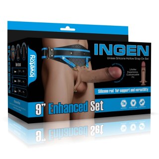 Ingen 9'' Enhanced Set L/XL/2XL (Flesh) Lovetoy