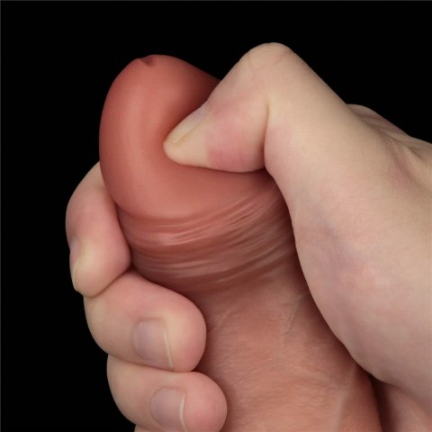 8.5'' Sliding Skin Pro Dual Layer Silicone Dong Lovetoy