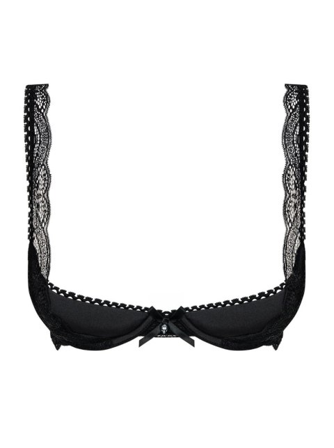 Półbiustonosz Obsessive Miamor push up satynowa kokardka S/M Obsessive