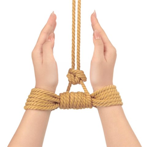 Rebellion Reign Natural Knot Bondage Rope Lovetoy