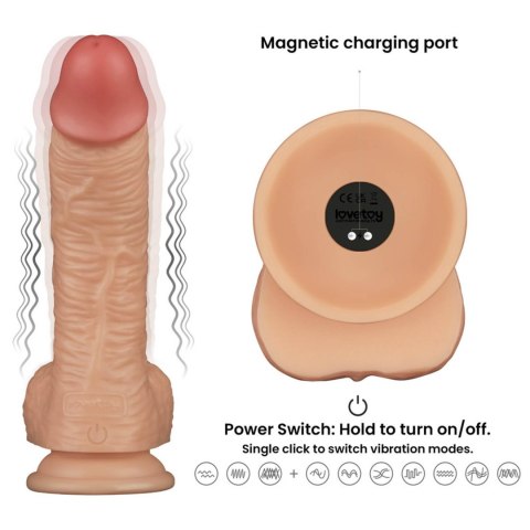 Vibrating Enhanced Strap on Set 8.5'' XS/S/M Lovetoy