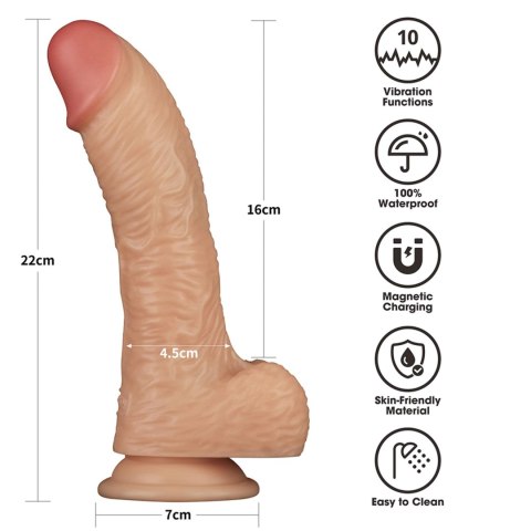 Vibrating Enhanced Strap on Set 8.5'' XS/S/M Lovetoy