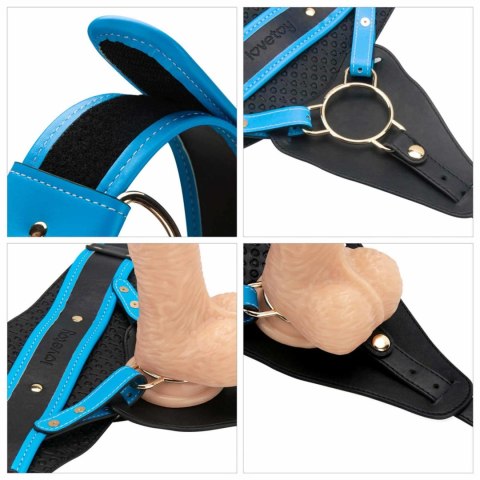Vibrating Enhanced Strap on Set 8.5'' XS/S/M Lovetoy