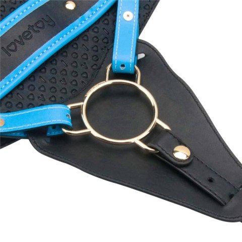 Vibrating Enhanced Strap on Set 9.5'' L/XL/2XL Lovetoy