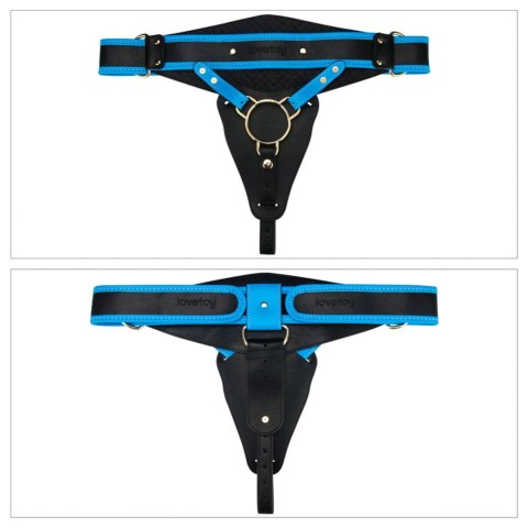 Vibrating Enhanced Strap on Set 9.5'' L/XL/2XL Lovetoy
