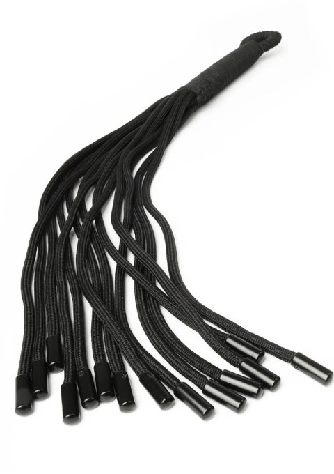Flogger z węzłami Taboom czarny nylonowy Taboom