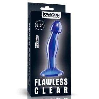 Masażer prostaty Lovetoy Flawless Clear TPE przezroczysty 16.5 cm Lovetoy