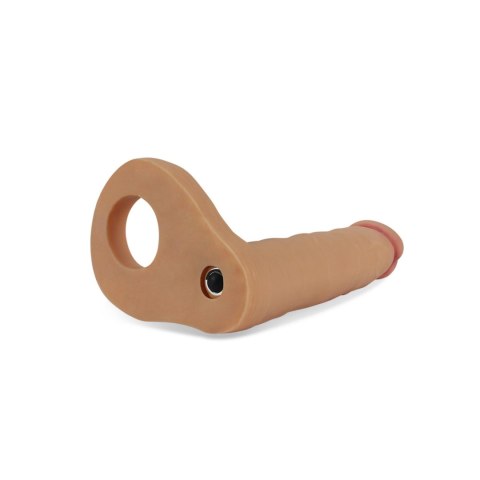 Wibrator realistyczny Lovetoy z paskiem 10 trybów 16 cm TPE Lovetoy