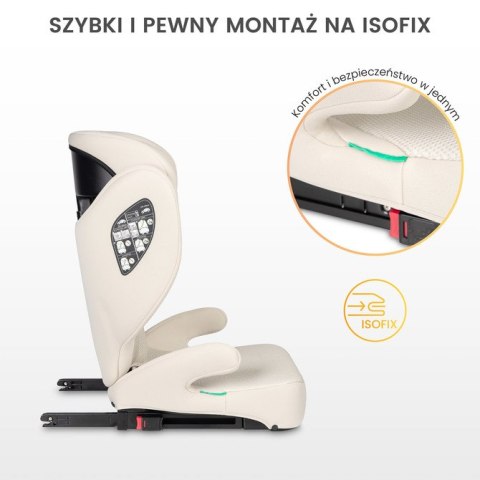FOTELIK BREEZY FIX GREY (100-150cm)