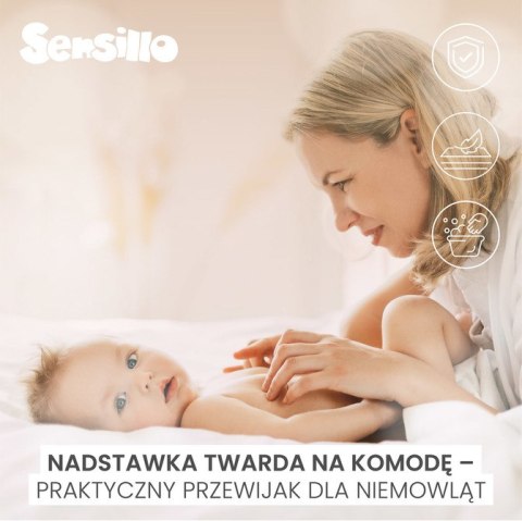 NADSTAWKA NA KOMODĘ RÓŻOWY LISTEK