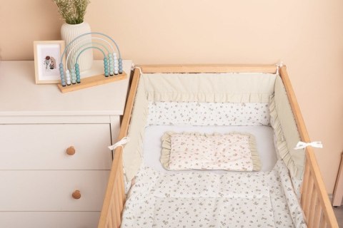 OCHRANIACZ DO ŁÓŻECZKA BAWEŁNA ROSE BEIGE